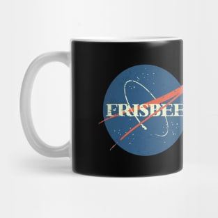 Frisbee Space Vintage Mug